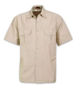 Mens Heavy Duty Bush Shirt – Avail in: Khaki, Stone, Dark Olive