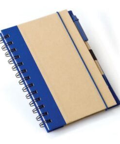 A5 Eco Recycled Notebook-Royal Blue