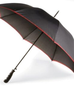 8 Panel Contrasting Edge Umbrella – Available in Yellow, Navy, R
