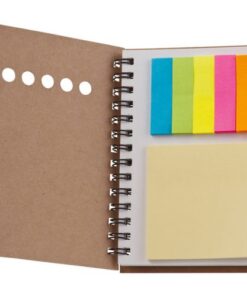 Eco friendly note pad with 100 pages.