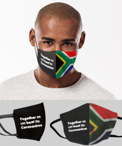 SA Flag 3 layer Beak Mask – Men (Min 100 Units)