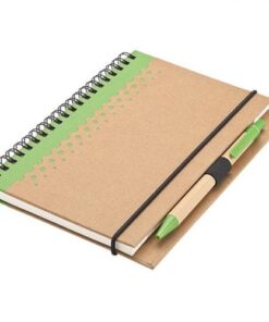 Recycled Junior Pad & Pen – Green