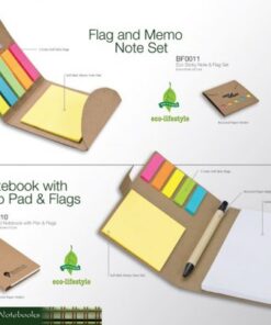 Eco Sticky Note And Flag Set – Natural