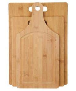 3pc Bamboo Cutting Board Set – Available in: Bamboo
