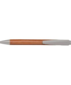 Bamboo Ballpoint Pen with Plastic Trims
