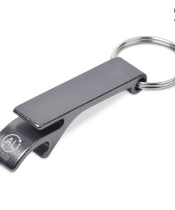 Recycled Aluminium Beverage Bottle Opener & Can Lifter Keyholder