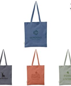 Recycled Coloured Cotton Shopper – Eco Friendly Tote Bag