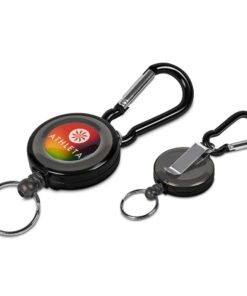 Retractable Badge Reel with Carabiner