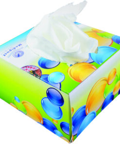Tissue box 6-sided (Fully Customised Branding Option Available)