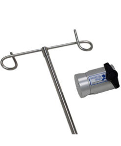 Clamp on drip stand1