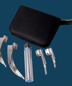 Universal Laryngoscope Set with 4 Blades and 2 Bulbs
