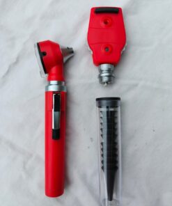 Diagnostic set - Otoscope + Ophthalmoscope red