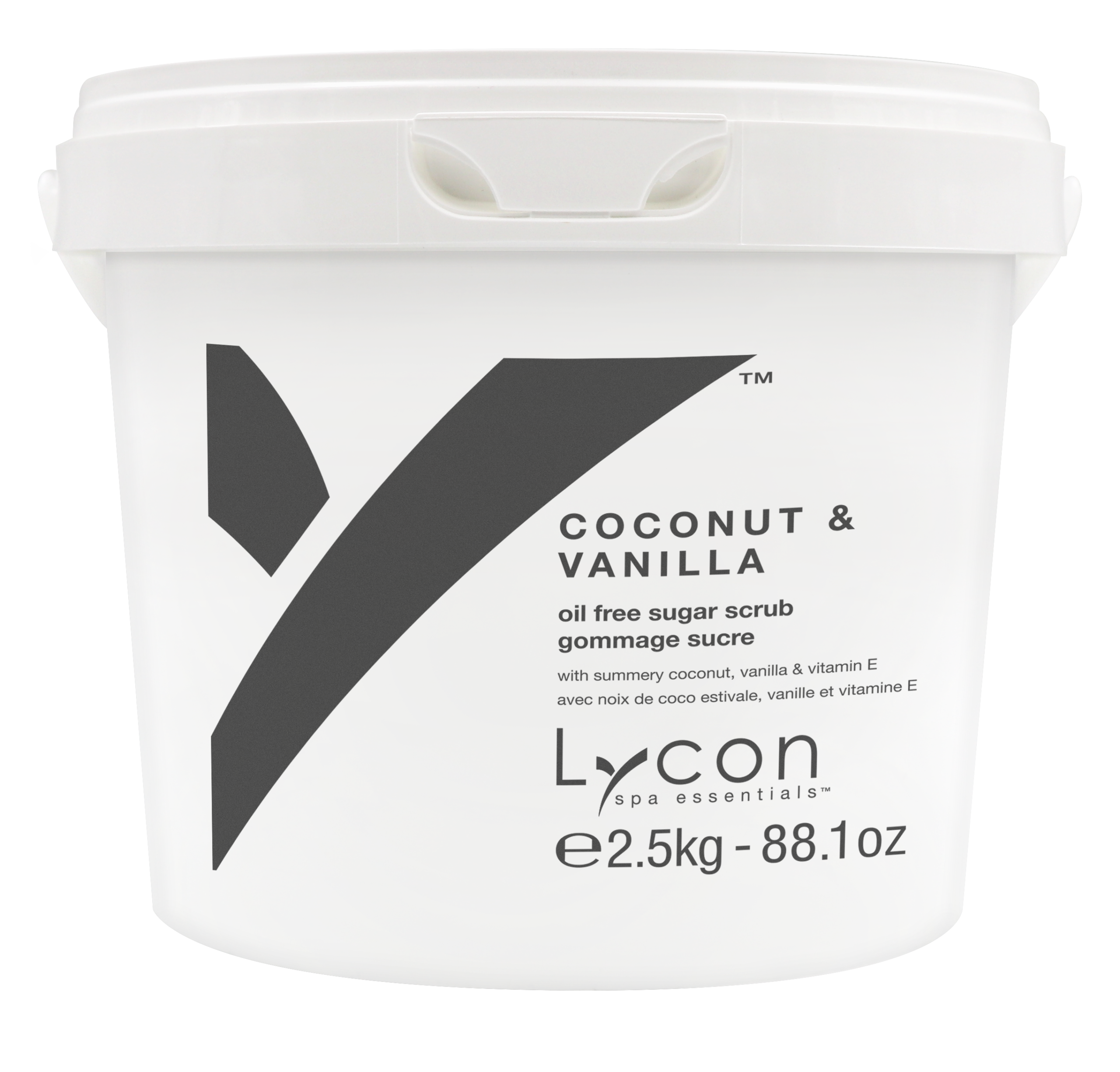 Lycon Coconut & Vanilla Sugar Scrub 2.5kg