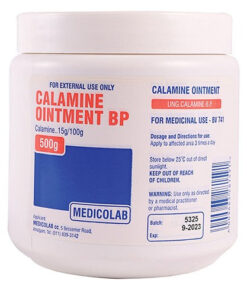 Calamine Ointment 500g Tub