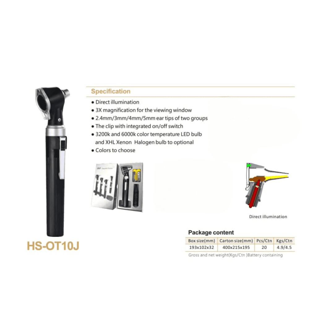 Otoscope - HS-OT10J DELUXE - Image 2