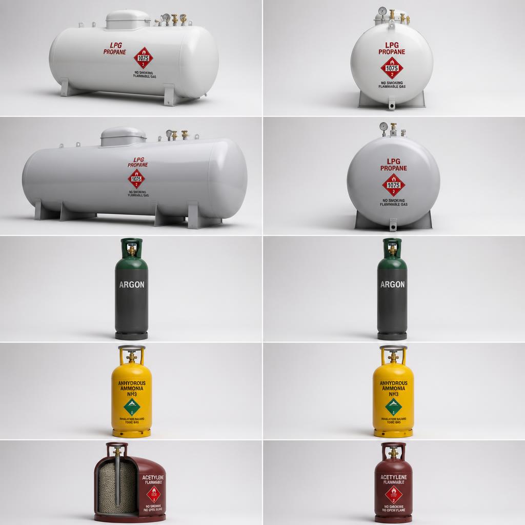 2kg gas cylinder